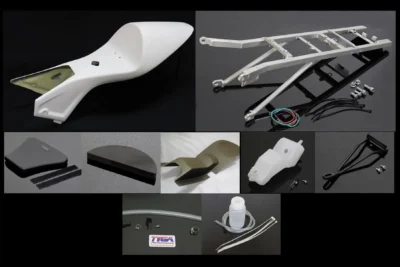 Kit, GP Seat Set (Race GRP) Aluminium Subframe, VJ22 RGV250