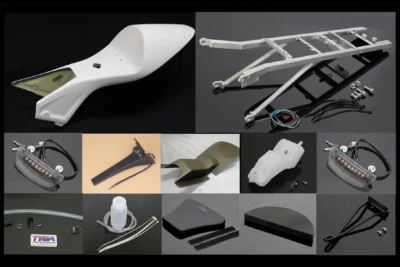 Kit, GP Seat Set, Street, GRP, Aluminium Subframe, VJ22 RGV250
