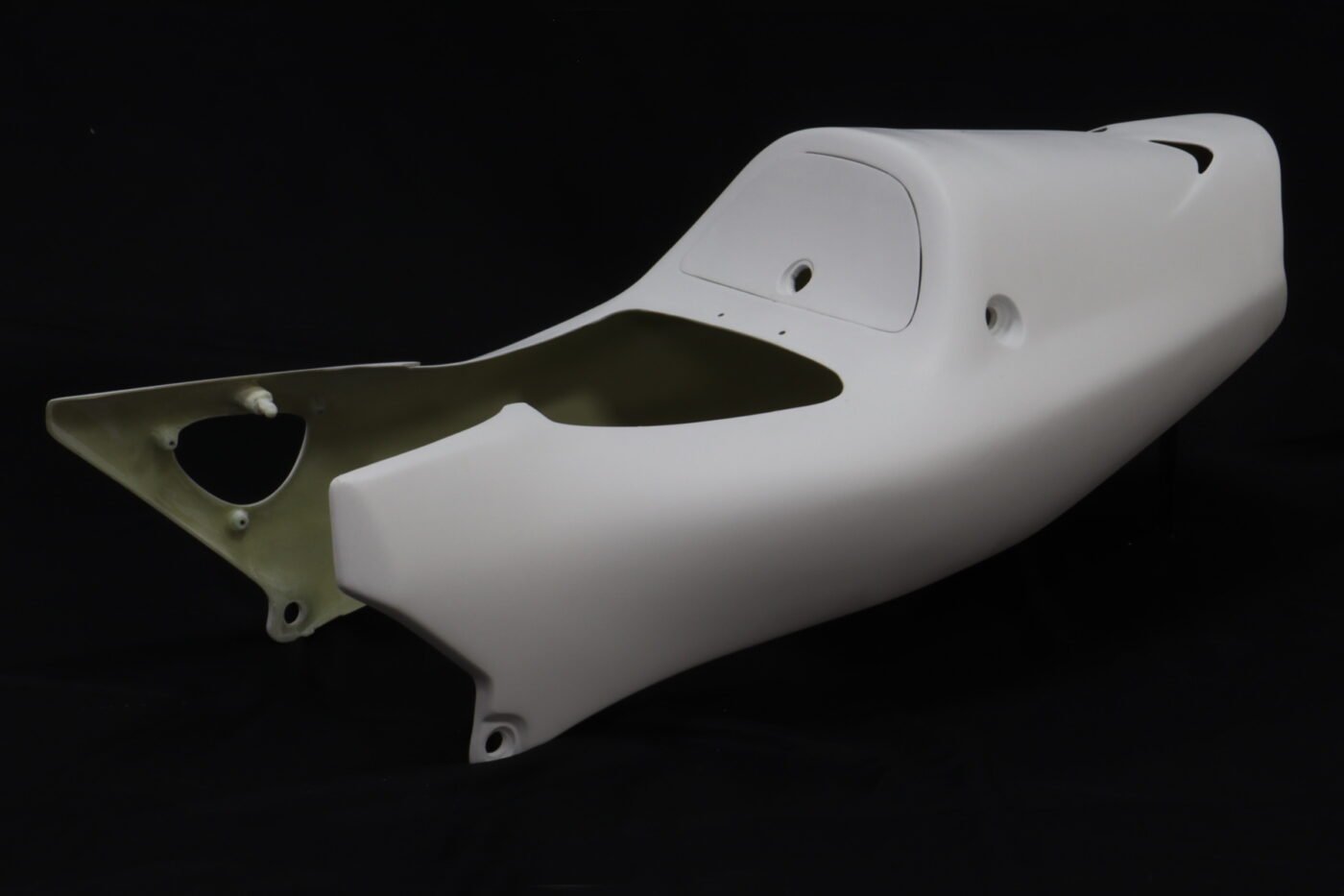 Seat Cowling, GRP, NSR250 MC28, Stock Shape, Street, Assy.
