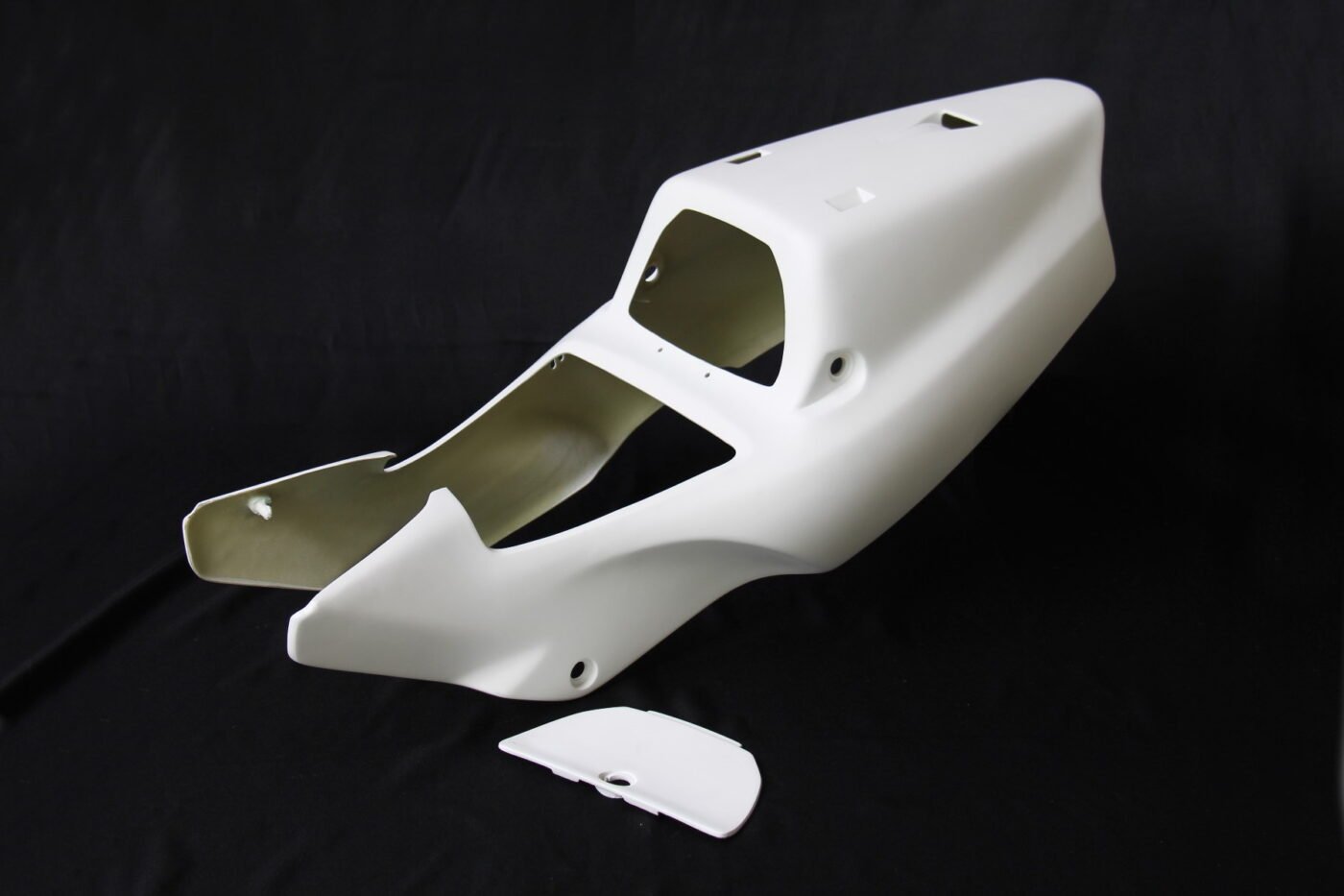 Seat Cowling, GRP, NSR250 MC21, Stock Shape, Street, Assy.
