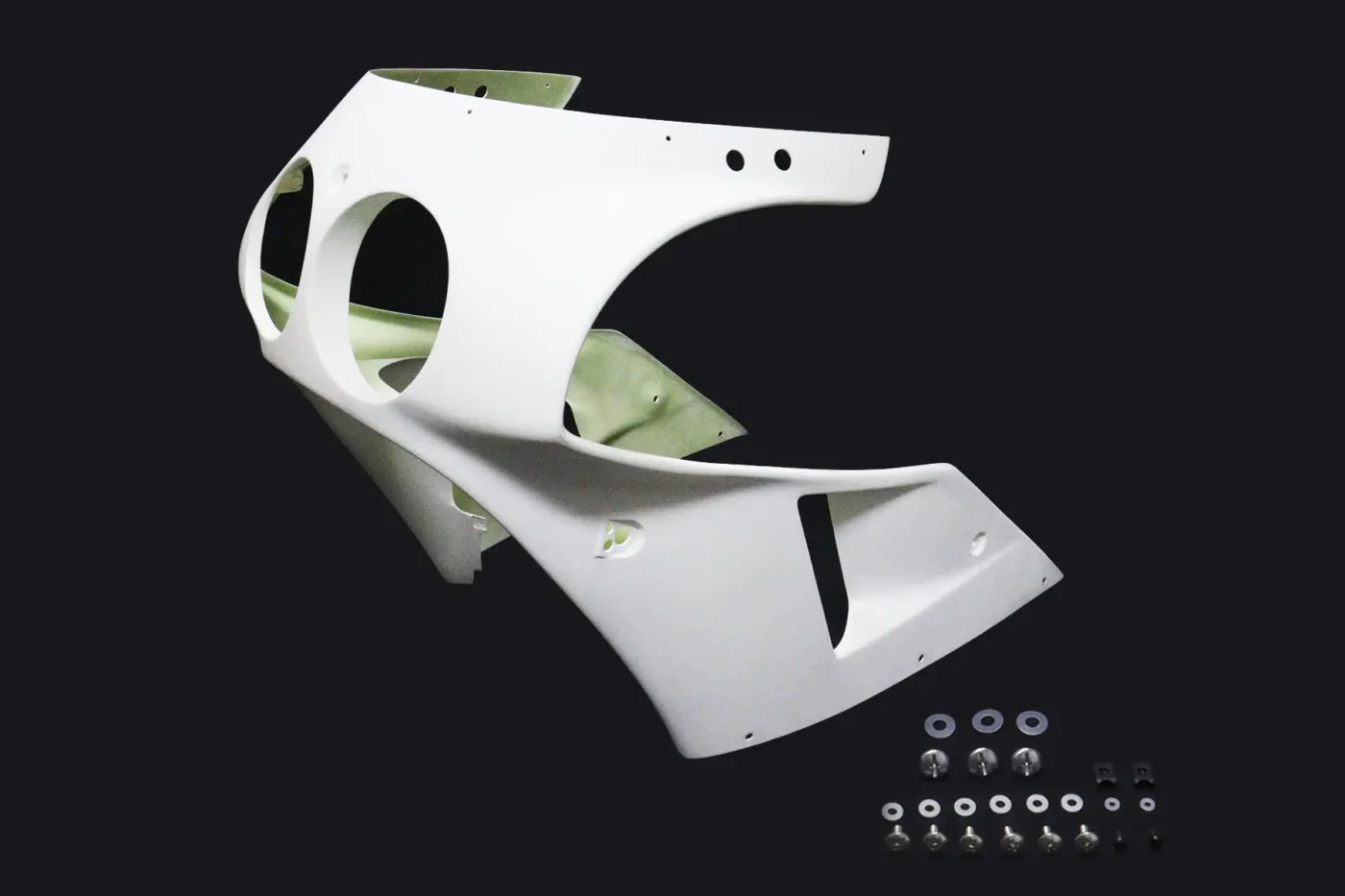 Upper Cowling, GRP, RC36-2, RC30 Euro/US Style, Street, Assy