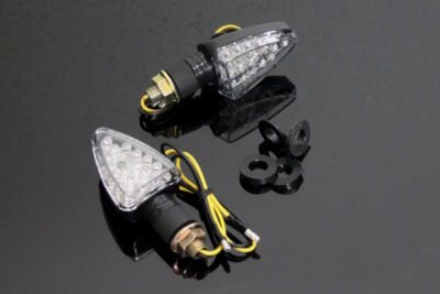 Mini LED turn signal lamp kit, Universal, Front Fairing.