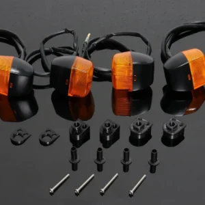 Turn Signal Set, Black, RC30 Style