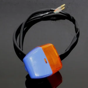 Turn Signal, Front, Left, Blue, RC30 Style 