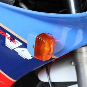 Turn Signal Set, Front, Blue, RC30 Style