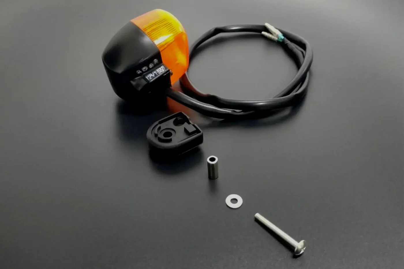 Turn Signal Right, Black, OEM Honda Style