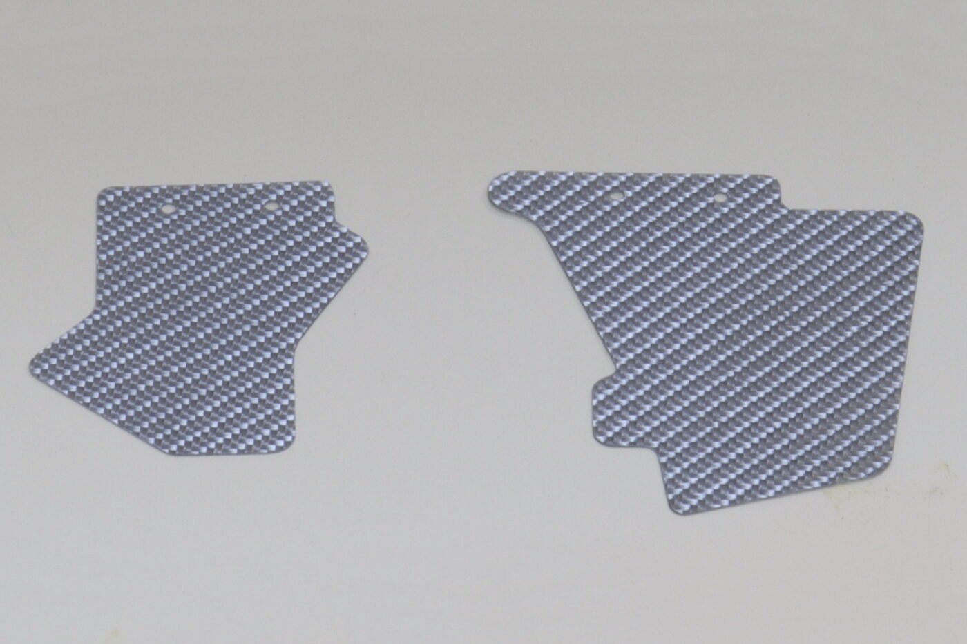 Radiator Shroud, Pair, Silver, Carbon, NSR250