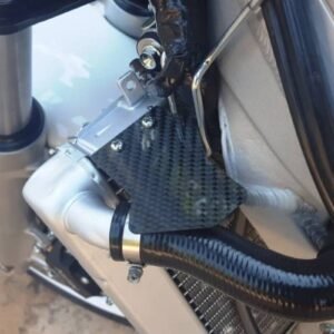 Radiator Shroud, Pair, Silver, Carbon, NSR250