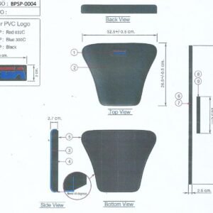 Seat Pad, GP Race Tail, Assy.