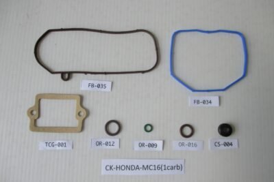 Carb Service Kit, 7 pieces, Honda NSR250 MC16, MC18, MC21 (1 carburettor)