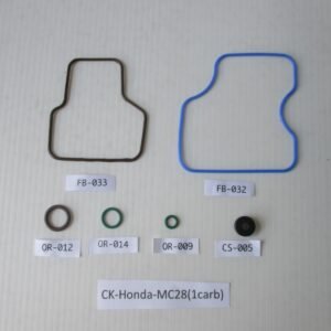 Carb Service Kit, 6 pieces, Honda NSR250 MC28 (1 carburettor)