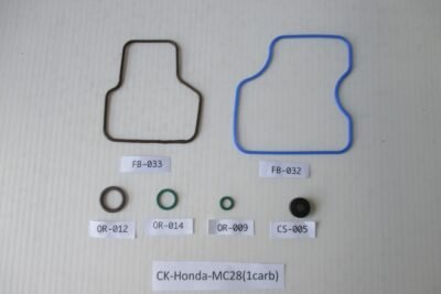 Carb Service Kit, 6 pieces, Honda NSR250 MC28 (1 carburettor)