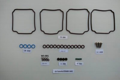 Carb Service Kit, 39 pieces, Yamaha FZR400 1WG