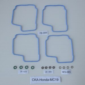 Carb Service Kit A, 16 pieces, Honda CBR250R MC14, MC17 & MC19