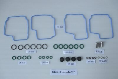 Carb Service Kit A, 39 pieces, Honda CBR400RR NC23
