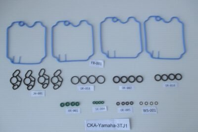 Carb Service Kit A, 36 pieces, Yamaha FZR400RR 3TJ1