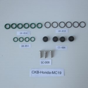 Carb Service Kit B, 23 pieces, Honda CBR250R MC14, MC17 & MC19
