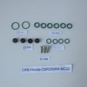 Carb Service Kit B, 19 pieces, Honda CBR250RR MC22