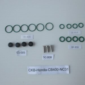 Carb Service Kit B, 21 pieces, Honda CB400 Super Four NC31