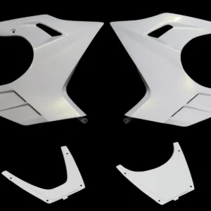 Lower Cowling Set, (GRP) White, MSX125SF, Grom, 2nd gen 16-21 (Clearout)