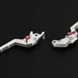 Lever Set, CNC, Silver, (MSX125 Grom, CBR250R 2011-2024) (Clearout)