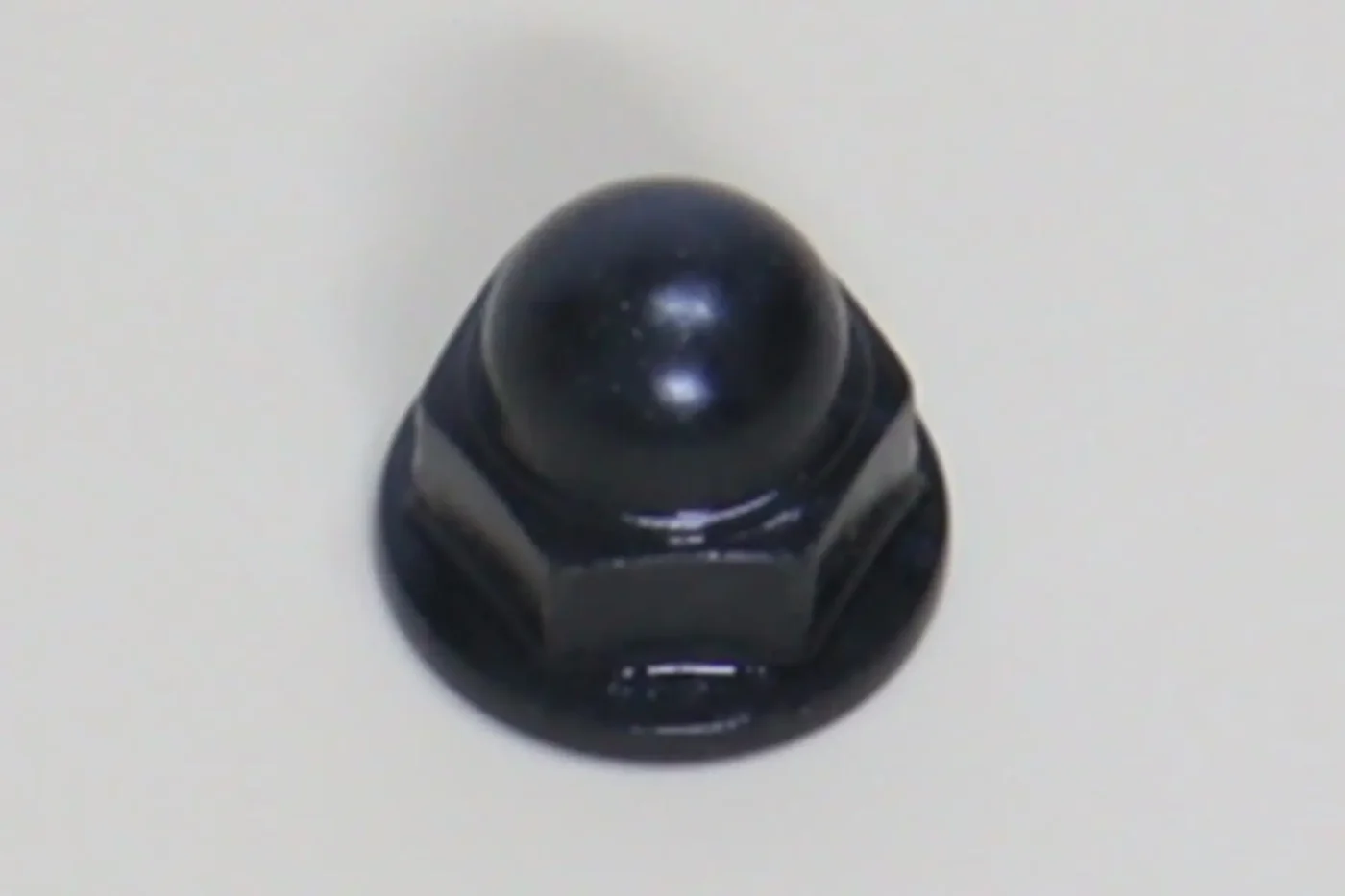 Nut, Dome, M6, Black