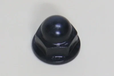 Nut, Dome, M6, Black