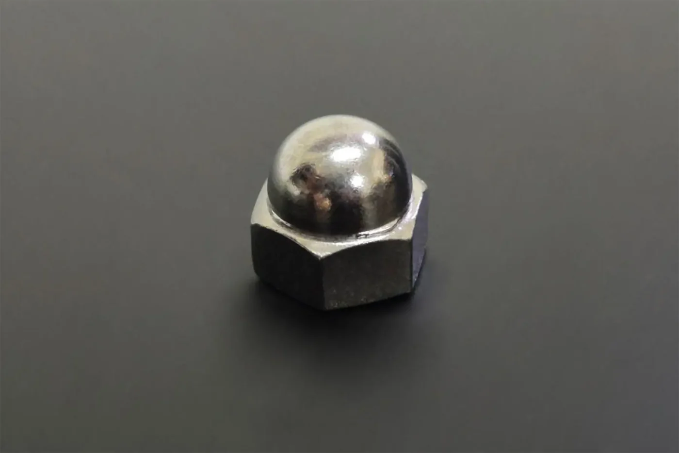 Nut, Dome, M8, Silver