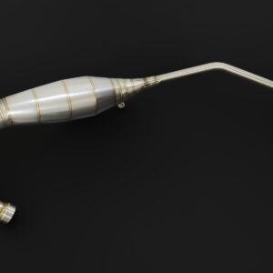 Exhaust Chamber, Left, GP Type, Stainless, MC21