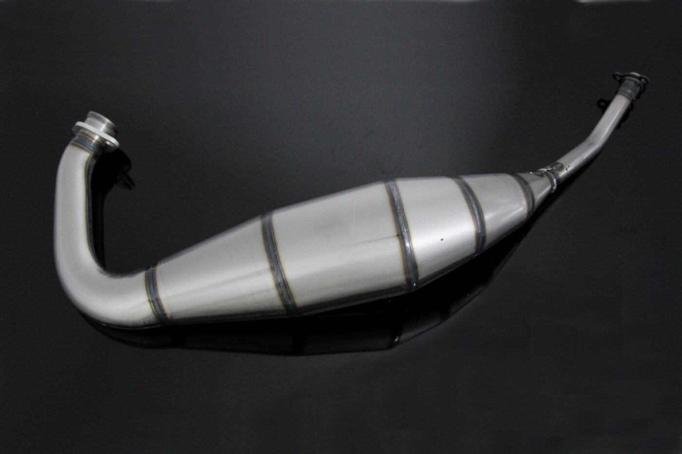 Exhaust Chamber, Clearcoated Mild Steel, KRR150