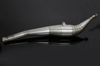 Exhaust Chamber, Left, Yamaha TZR250 (3MA)