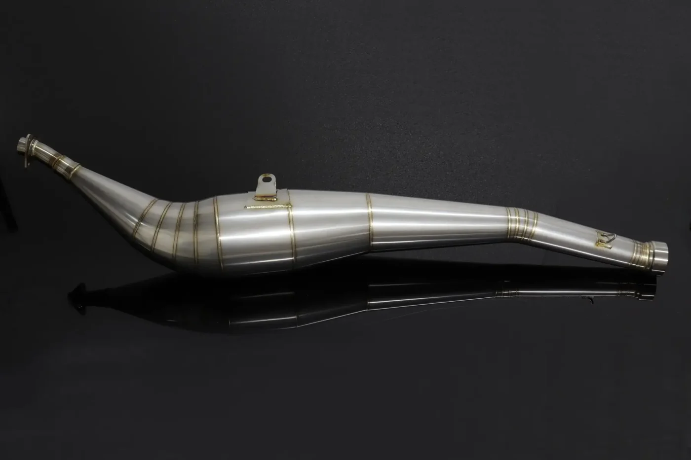 Exhaust Chamber, Right, Yamaha TZR250 (3MA)