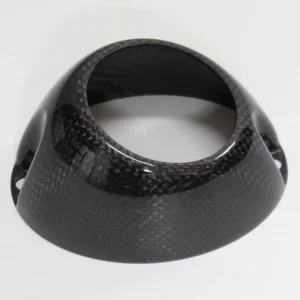 Carbon End Cap, Oval, HI-TEMP, 100mm x 70mm