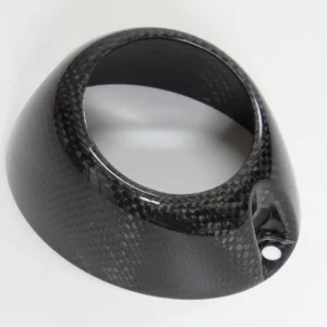 Carbon End Cap, Oval, HI-TEMP, 100mm x 70mm
