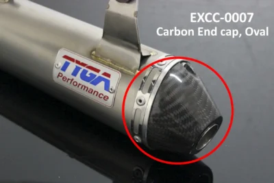 Carbon End Cap, Oval