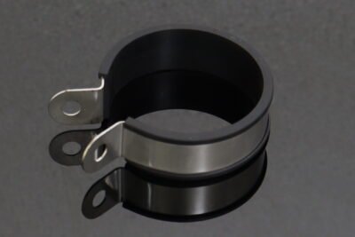 Clamp, Silencer, Single, 61mm., Central, Assy.