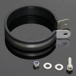 Clamp, Silencer, Single, 4 inch, Offset, Assy