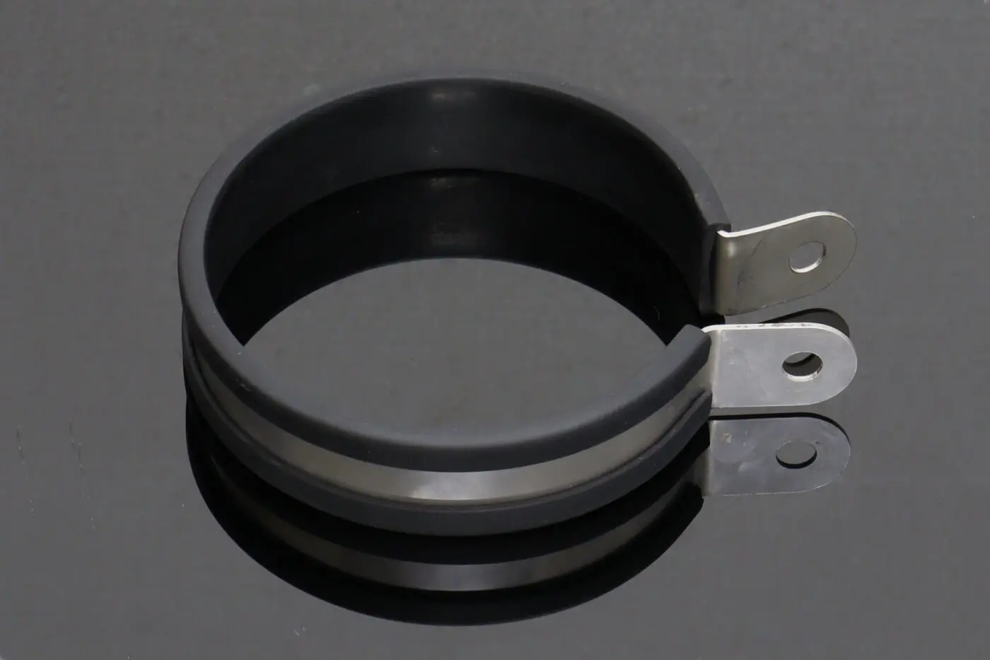 Clamp, Silencer, Single, 4 inch, Offset, (No Fittings)
