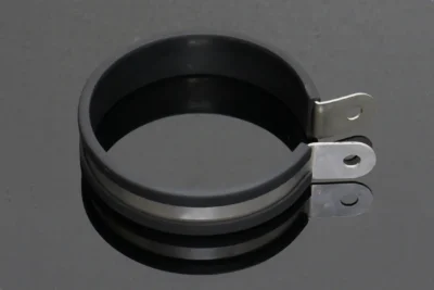 Clamp, Silencer, Single, 4 inch, Offset, (No Fittings)