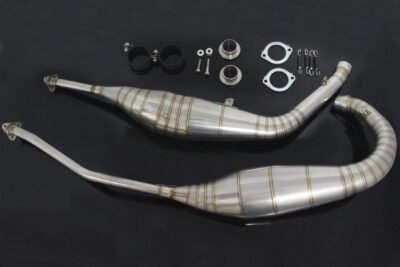 Set, Exhaust Chamber, GP Type, Stainless Steel, NSR250 MC21