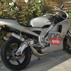 Set, Exhaust Chamber, Side By Side Type, Stainless Steel, Aprilia RS-250