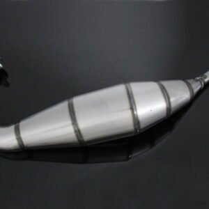 Set, Exhaust Chamber, Clearcoated Mild Steel, KRR150