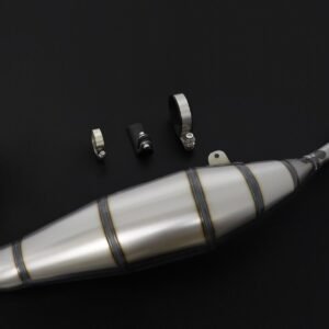 Set, Exhaust Chamber, Clearcoated Mild Steel, KRR150ZX
