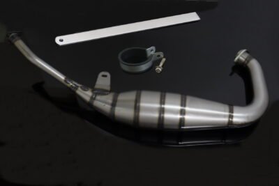 Set, Exhaust Chamber, Clearcoated Mild Steel, NSR150RR