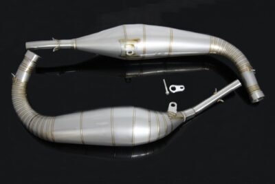 Set, Exhaust Chamber, Stainless Steel, (Low Right Side Silencer Mount) NX5 RS250R