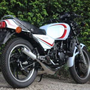 Set, Exhaust Chamber, Crossover Type, Stainless Steel, Mirror, Yamaha RD350LC (4L0)