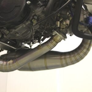 Set, Exhaust Chamber, NSR500V Style, Stainless Steel, NSR250 MC28