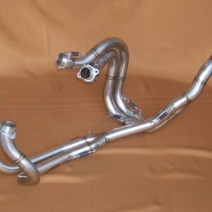 Set, Pipe, Full Race System, NC30/35, Round Aluminium Silencer