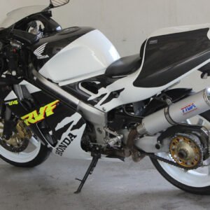Set, Pipe, Full Race System, NC30/35, Round Aluminium Silencer