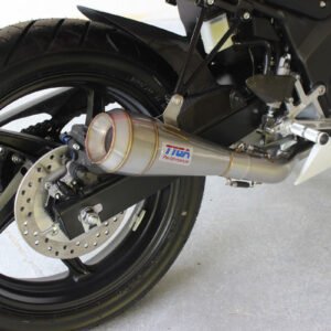 Set, Pipe, Full Race System, CBR300R/CBR300F, Maggot Silencer